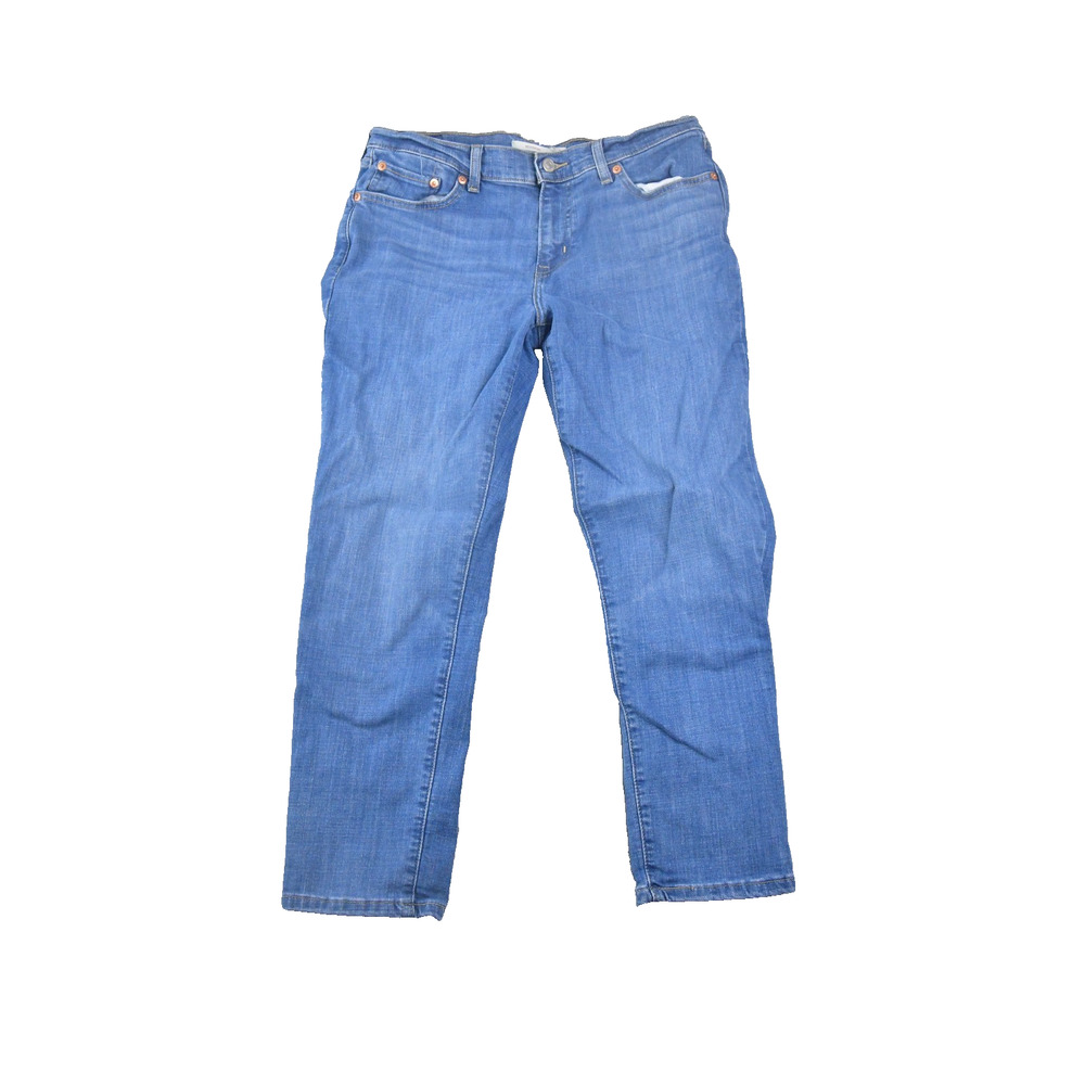 Levis Jeans Womens 29 (30x25 Actual) Boyfriend Blue Denim